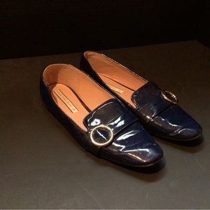 Dark blue Zara Trafaluc 39 Shoes